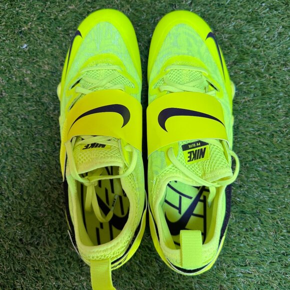 Nike Zoom Pole Vault Elite Track Jumping Spikes Mens 8.5 Volt DR9926-700 NEW - Picture 6 of 10